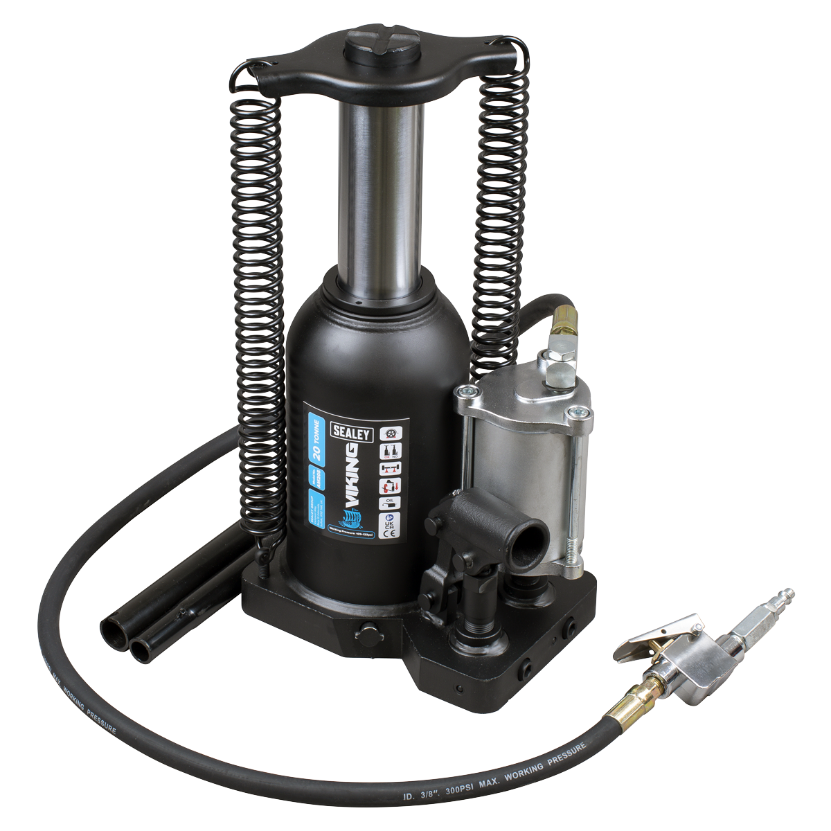 Sealey AM20S Viking Manual/Air Hydraulic Bottle Jack 20 Tonne - additional view 2