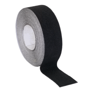 Sealey ANTB18 Self-Adhesive Anti-Slip Tape 50mm x 18m - Black