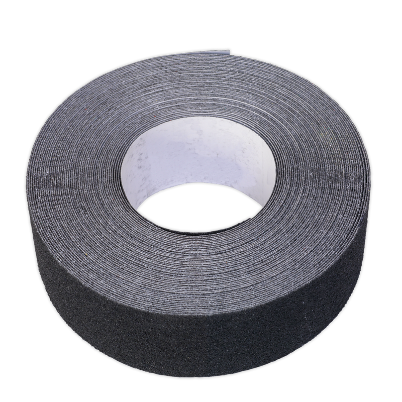 Sealey ANTB18 Self-Adhesive Anti-Slip Tape 50mm x 18m - Black - additional view 2