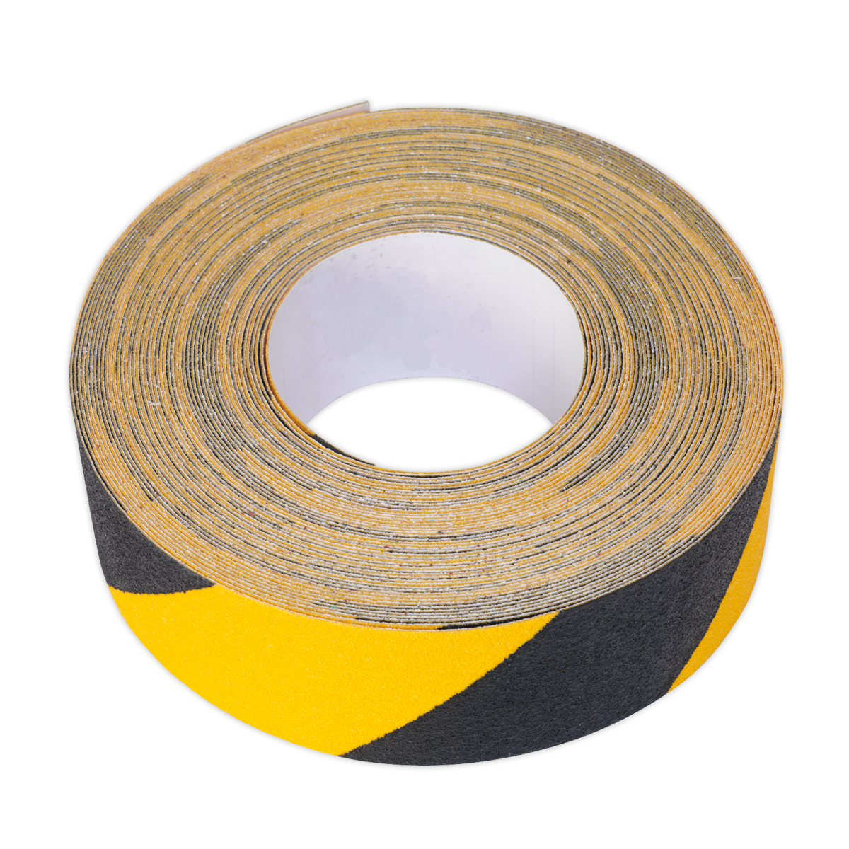 Sealey ANTBY18 Self-Adhesive Anti-Slip Tape 50mm x 18m - Black & Yellow - additional view 6