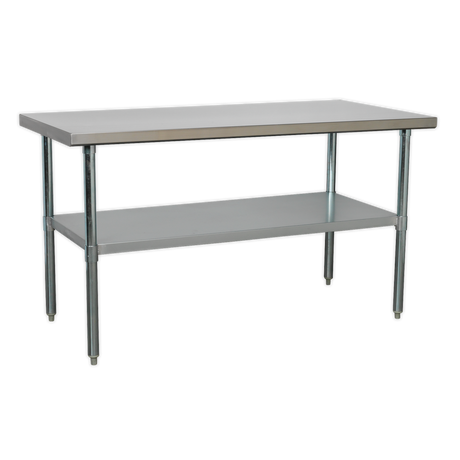 Sealey AP1560SS Stainless Steel Workbench 1.5m