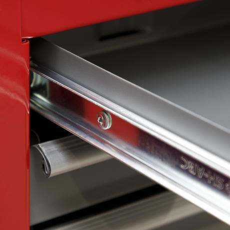 Sealey AP22309BB American PRO® Mid-Box Tool Chest 3 Drawer - Red/Grey - additional view 2