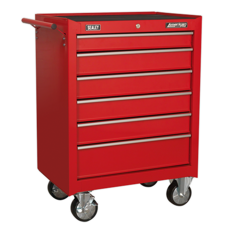Sealey AP226 American PRO® Rollcab 6 Drawer - Red