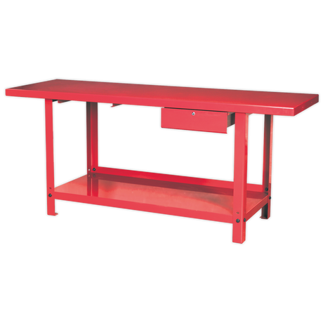 Sealey AP3020 Steel Workbench with Drawer 2m