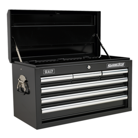 Sealey AP33069B Superline PRO® Topchest 6 Drawer - Black
