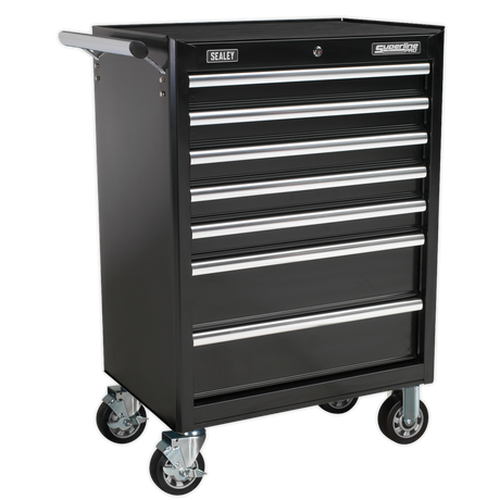 Sealey AP33479B Superline PRO® Rollcab 7 Drawer - Black
