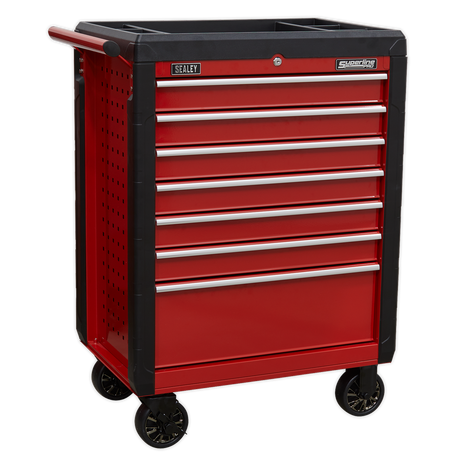 Sealey AP3407 Superline PRO® Rollcab 7 Drawer - Red