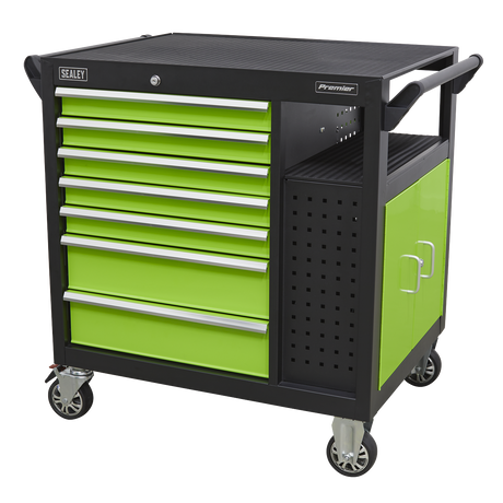 Sealey AP36MWS Premier™ Mobile Workstation with 7 Drawers & Cupboard 920mm
