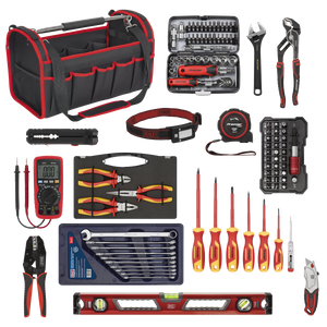 Sealey AP505KIT Premier Electrician's Tool Kit 100pc