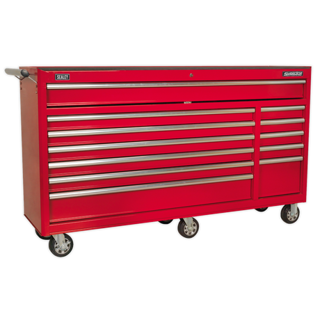 Sealey AP6612 Superline PRO® Rollcab 12 Drawer - Red