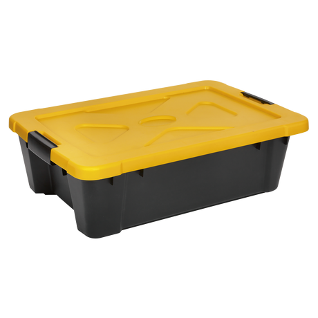 Sealey APB27 Composite Stackable Storage Box with Lid 27L