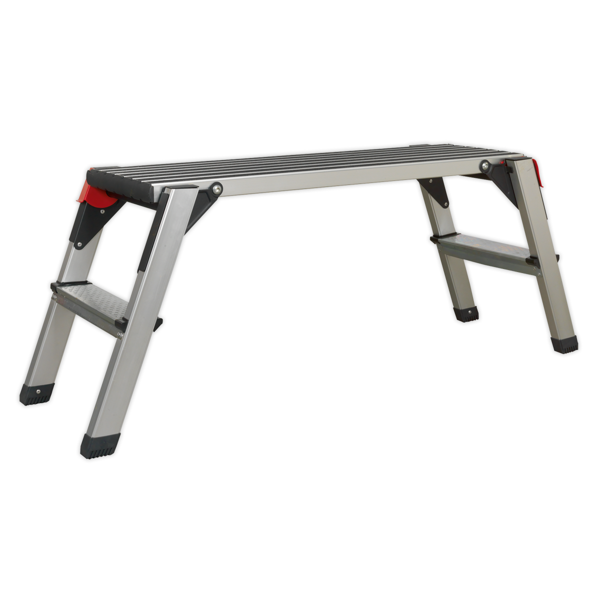 Sealey APS2 Aluminium 2-Tread Folding Platform - EN 131-4