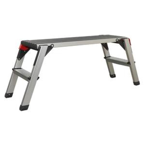 Sealey APS2 Aluminium 2-Tread Folding Platform - EN 131-4