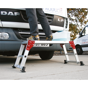 Sealey APS2 Aluminium 2-Tread Folding Platform - EN 131-4 - additional view 11