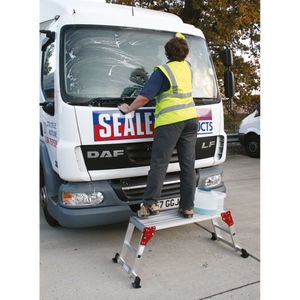 Sealey APS2 Aluminium 2-Tread Folding Platform - EN 131-4 - additional view 9