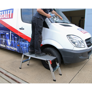 Sealey APS2 Aluminium 2-Tread Folding Platform - EN 131-4 - additional view 7