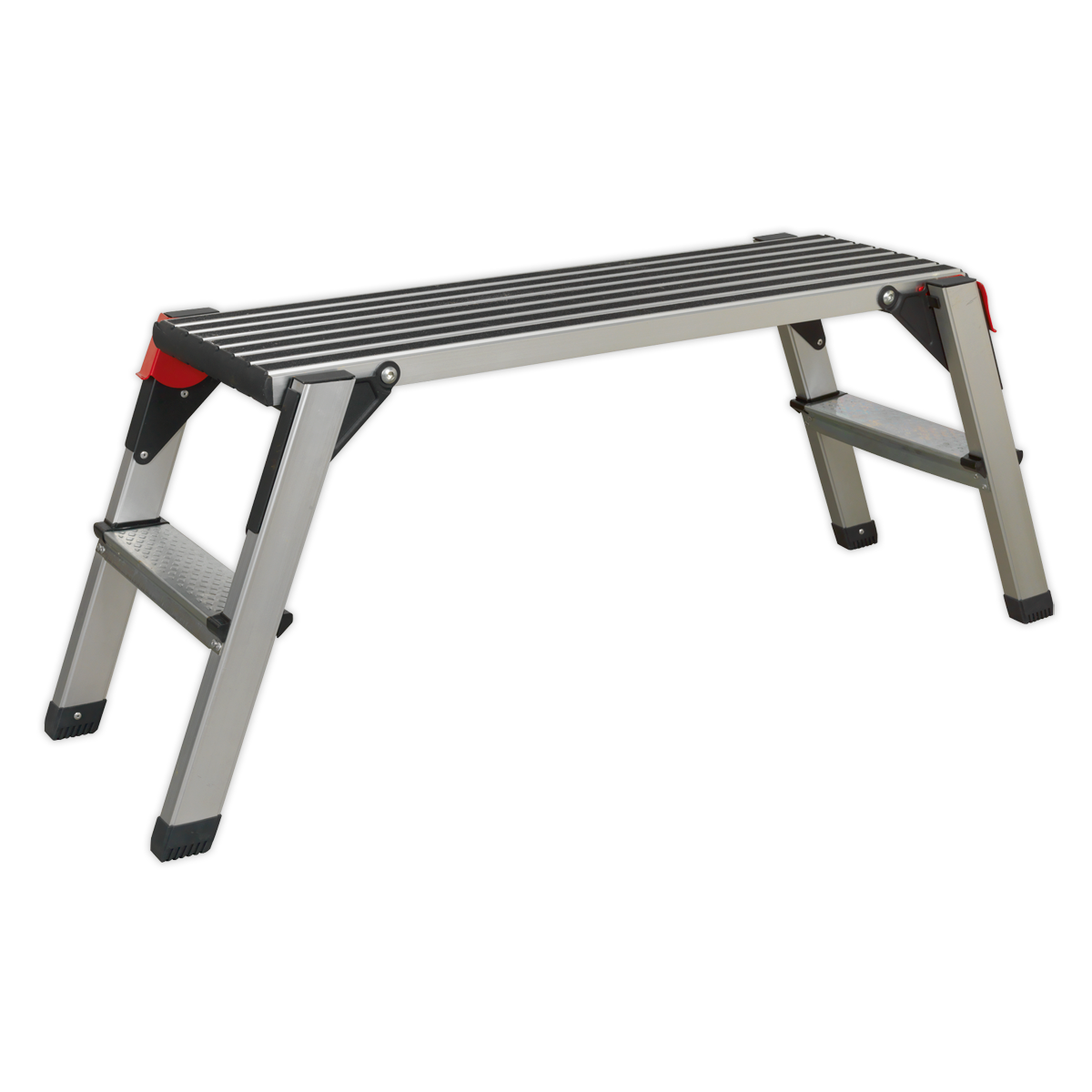 Sealey APS2 Aluminium 2-Tread Folding Platform - EN 131-4 - additional view 2