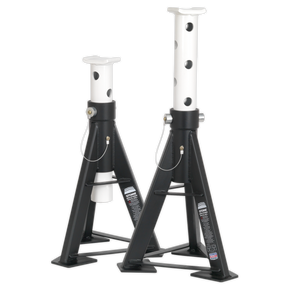 Sealey AS12 Premier Axle Stands (Pair) 12 Tonne Capacity per Stand High Level