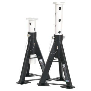 Sealey AS12 Premier Axle Stands (Pair) 12 Tonne Capacity per Stand High Level