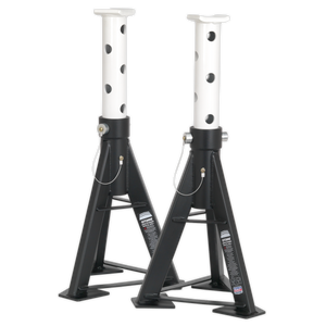 Sealey AS12 Premier Axle Stands (Pair) 12 Tonne Capacity per Stand High Level - additional view 2