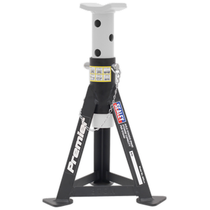 Sealey AS3 Premier Axle Stands (Pair) 3 Tonne Capacity per Stand - White - additional view 5