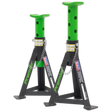 Sealey AS3G Premier Axle Stands (Pair) 3 Tonne Capacity per Stand - Green