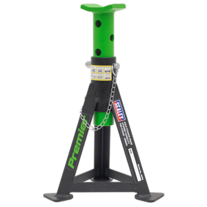 Sealey AS3G Premier Axle Stands (Pair) 3 Tonne Capacity per Stand - Green - additional view 5