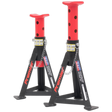 Sealey AS3R Premier Axle Stands (Pair) 3 Tonne Capacity per Stand - Red