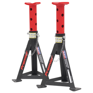 Sealey AS3R Premier Axle Stands (Pair) 3 Tonne Capacity per Stand - Red - additional view 3