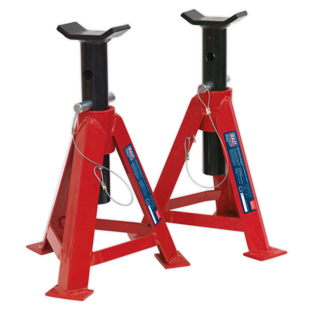 Sealey AS5000 Axle Stands (Pair) 5 Tonne Capacity per Stand - additional view 3