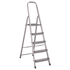 Sealey ASL5 Step Ladder 5-Tread Aluminium - EN 131