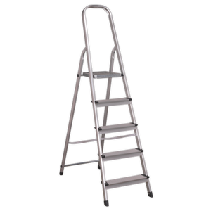 Sealey ASL5 Step Ladder 5-Tread Aluminium - EN 131
