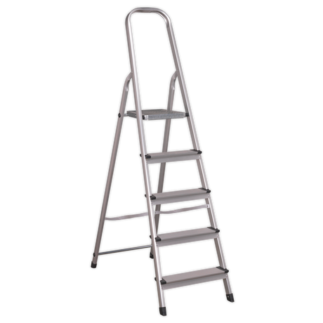 Sealey ASL5 Step Ladder 5-Tread Aluminium - EN 131
