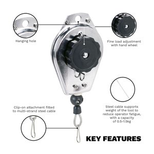 Sealey ATB0615 Spring Balancer 0.5-1.5kg Capacity – additional view 3