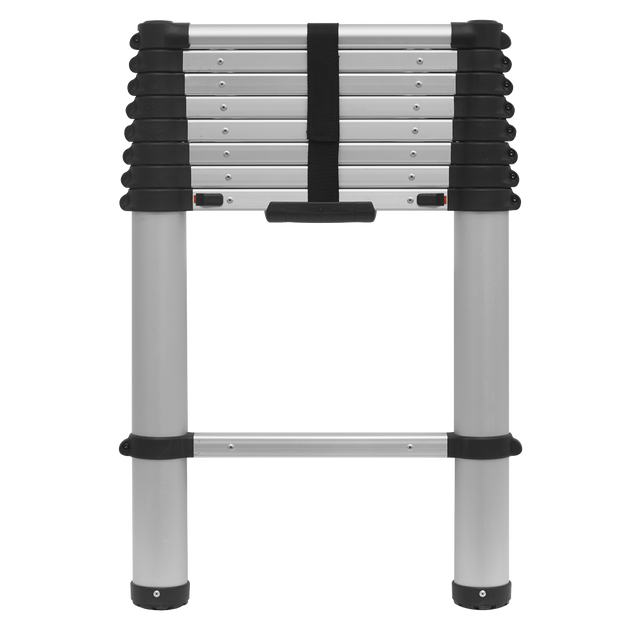 Sealey ATL09 Telescopic Ladder 9-Tread Aluminium - EN 131