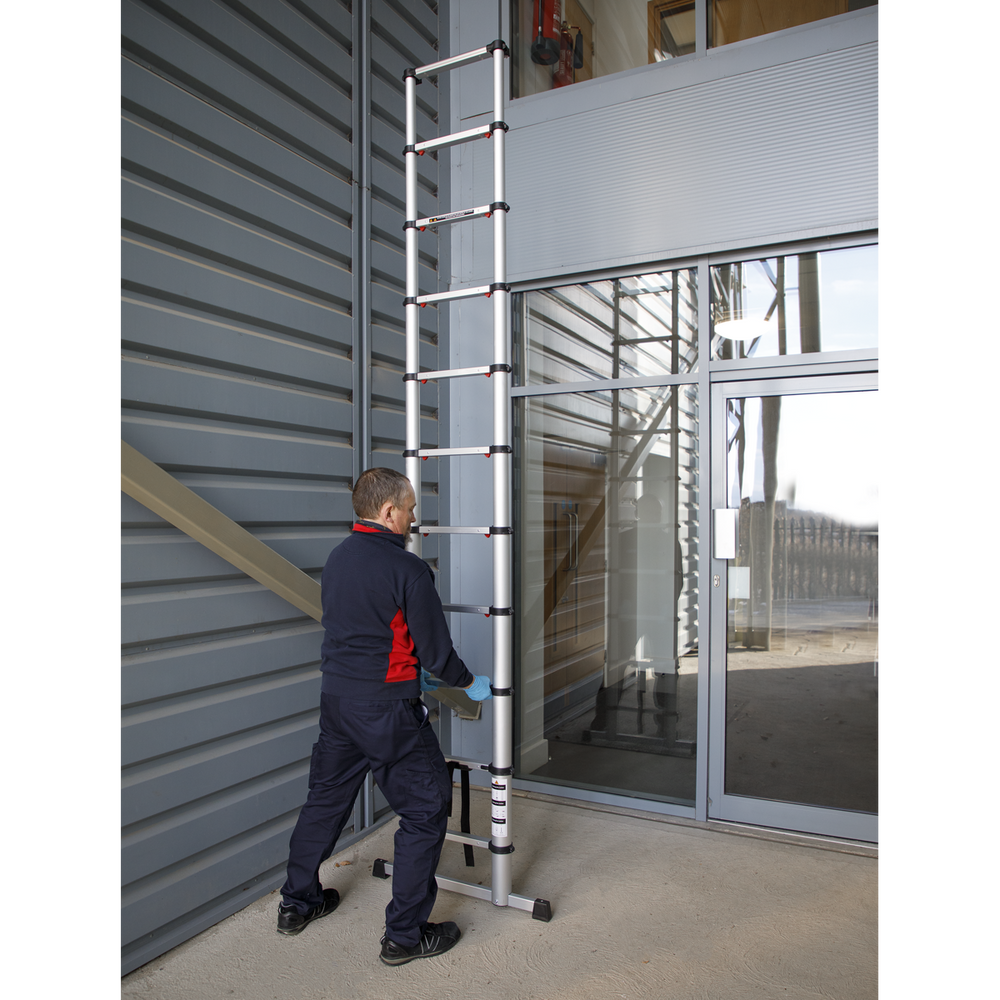Sealey ATL11 Aluminium Professional Telescopic Ladder 11-Tread - EN 131 - additional view 4