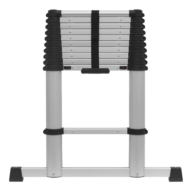 Sealey ATL11 Aluminium Professional Telescopic Ladder 11-Tread - EN 131