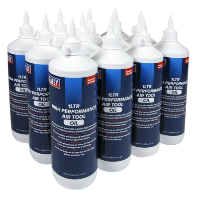 Sealey ATO/1000 Air Tool Oil 1L - Pack of 12