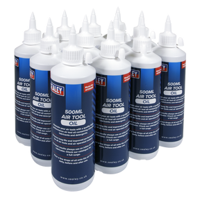 Sealey ATO/500 Air Tool Oil 500ml - Pack of 12