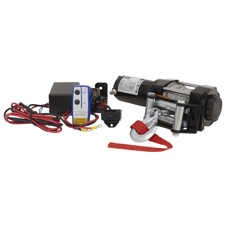 Sealey ATV1000W ATV Winch 1000kg Line Pull 12V - additional view 3