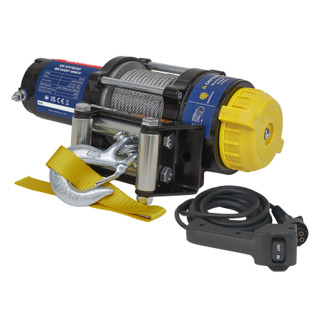 Sealey ATV1135 ATV/Quad Recovery Winch 1135kg (2500lb) Line Pull 12V - additional view 2