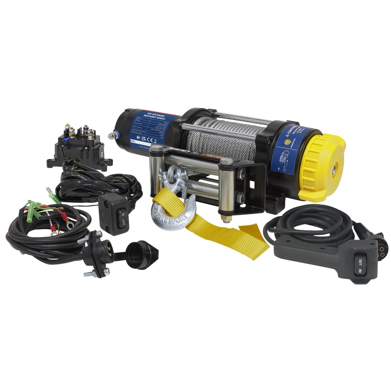 Sealey ATV2040 ATV/Quad Recovery Winch 2040kg (4500lb) Line Pull 12V - additional view 6