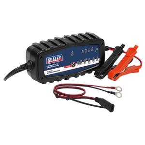 Sealey AUTOCHARGE200HF 6/12V Compact Auto Smart Charger & Maintainer 2A