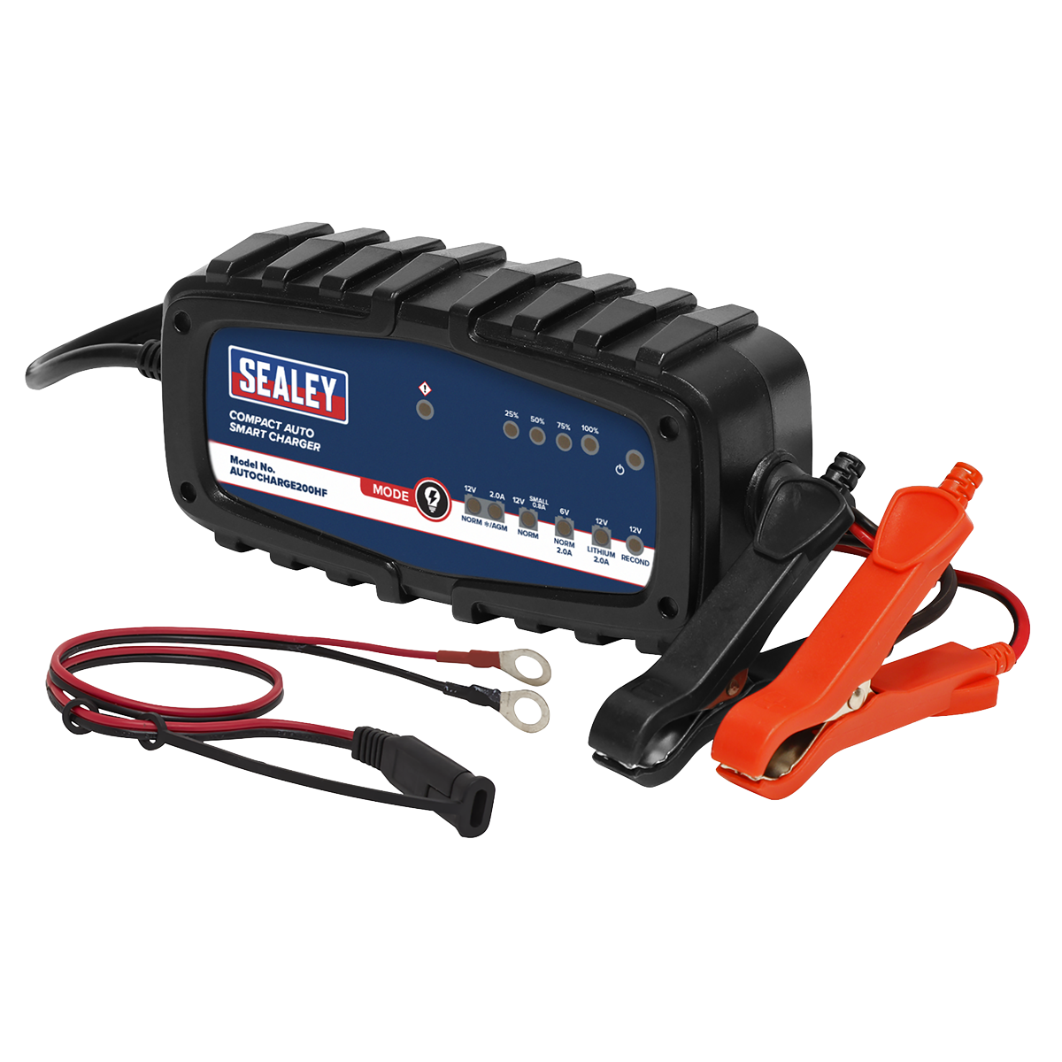 Sealey AUTOCHARGE200HF 6/12V Compact Auto Smart Charger & Maintainer 2A - additional view 2