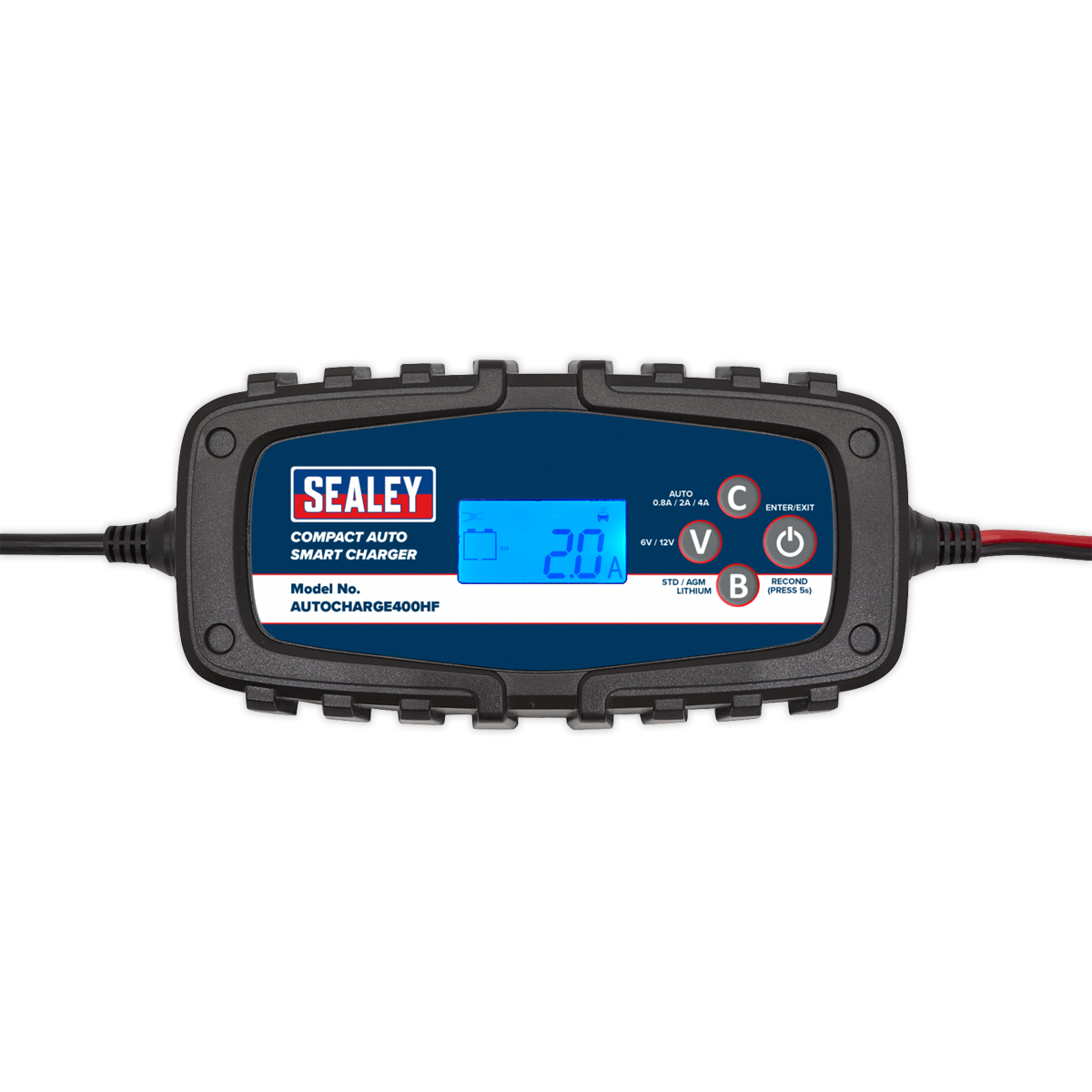 Sealey AUTOCHARGE400HF 6/12V Compact Auto Smart Charger & Maintainer 4A - additional view 3