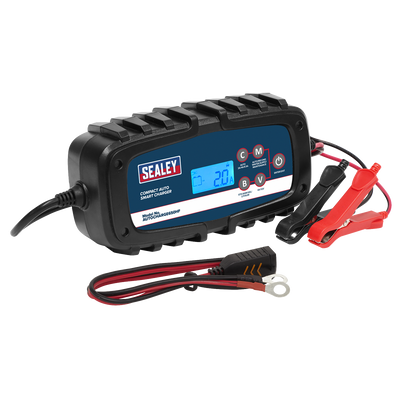 Sealey AUTOCHARGE650HF 6/12V Compact Auto Smart Charger & Maintainer 6.5A