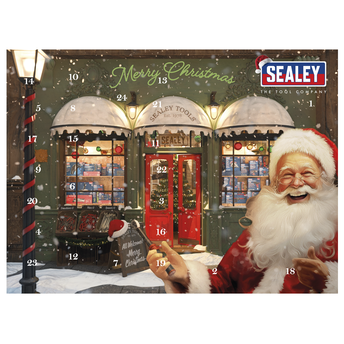 Sealey AVC005 Advent Calendar Tool Kit 32pc - additional view 10