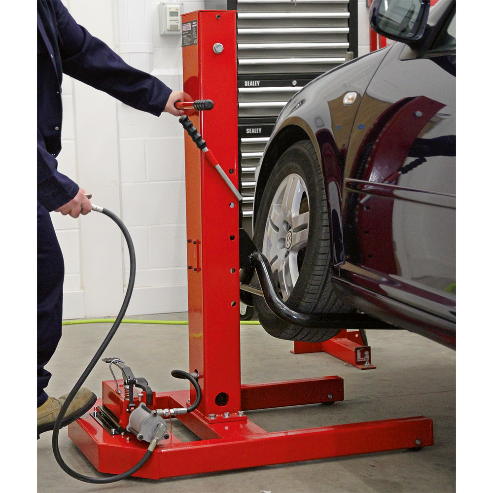 Sealey AVR1500FP Air/Hydraulic Vehicle Lift with Foot Pedal 1.5 Tonne - additional view 9