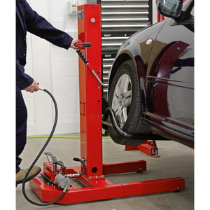 Sealey AVR1500FP Air/Hydraulic Vehicle Lift with Foot Pedal 1.5 Tonne - additional view 9