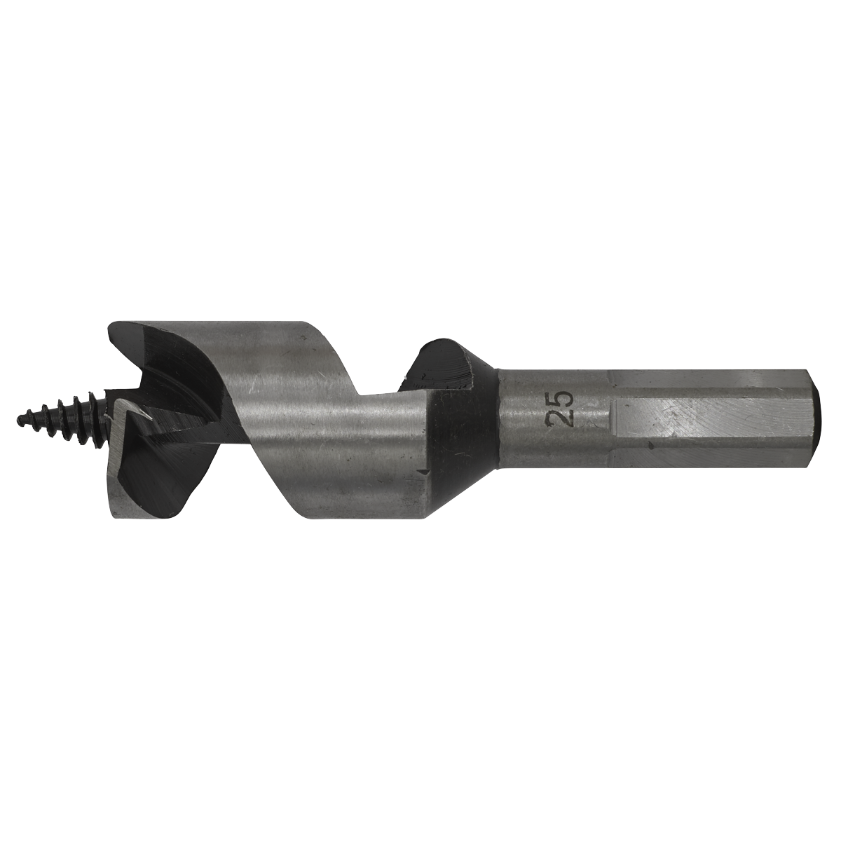Sealey AW25X100 Auger Wood Drill Bit 25 x 100mm